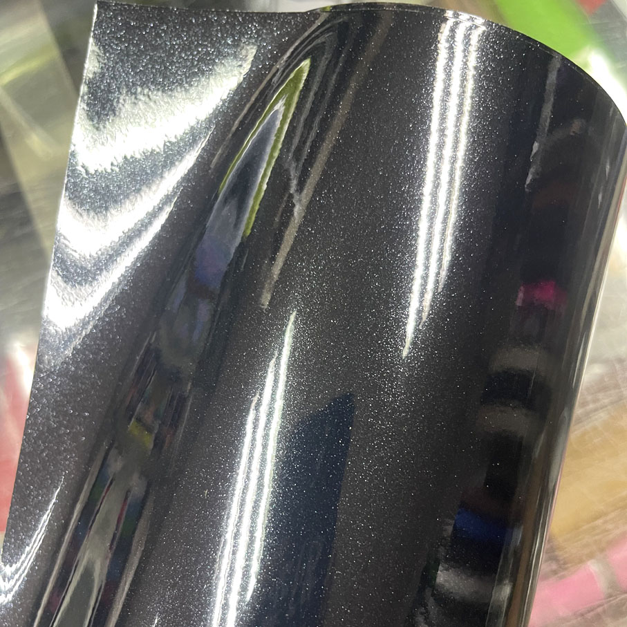 Glitter Vinyl Roll - 20/30/50CM*100/200CM パールグロッシーブラックホワイトグリッタービニールダイヤモンド粘着デカールカーラップフィルム エアリリースバブルフリー