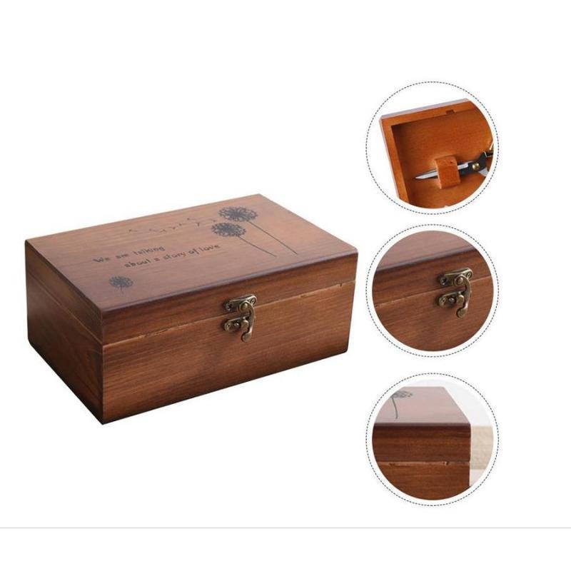 木製裁縫道具オーガナイザー 3つのコンパートメント付き裁縫収 - Craft Embellishment Storage のレビューと価格