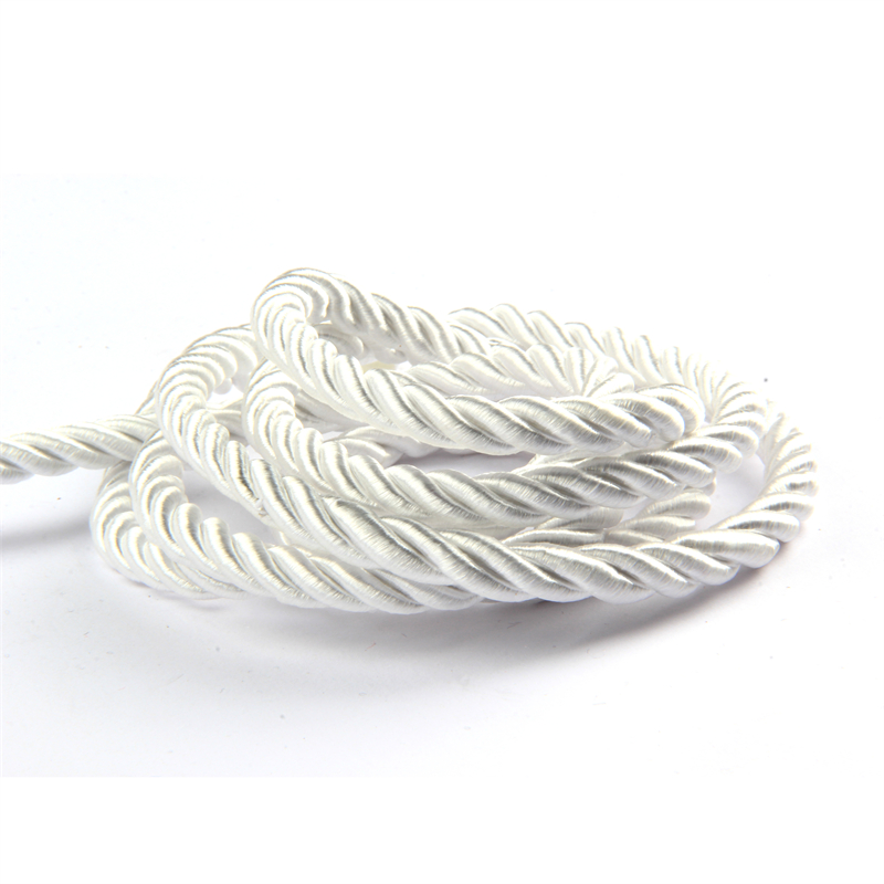 5YD/ロット 8 ミリメートルツイストトリムコードロープナ - Cord Trim Twisted のレビューと価格