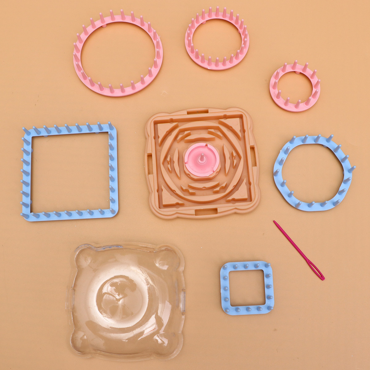 1セットのポンポンメーカーセット、DIY毛糸クラフトツール、 - Pom Pom Maker Tool のレビューと価格