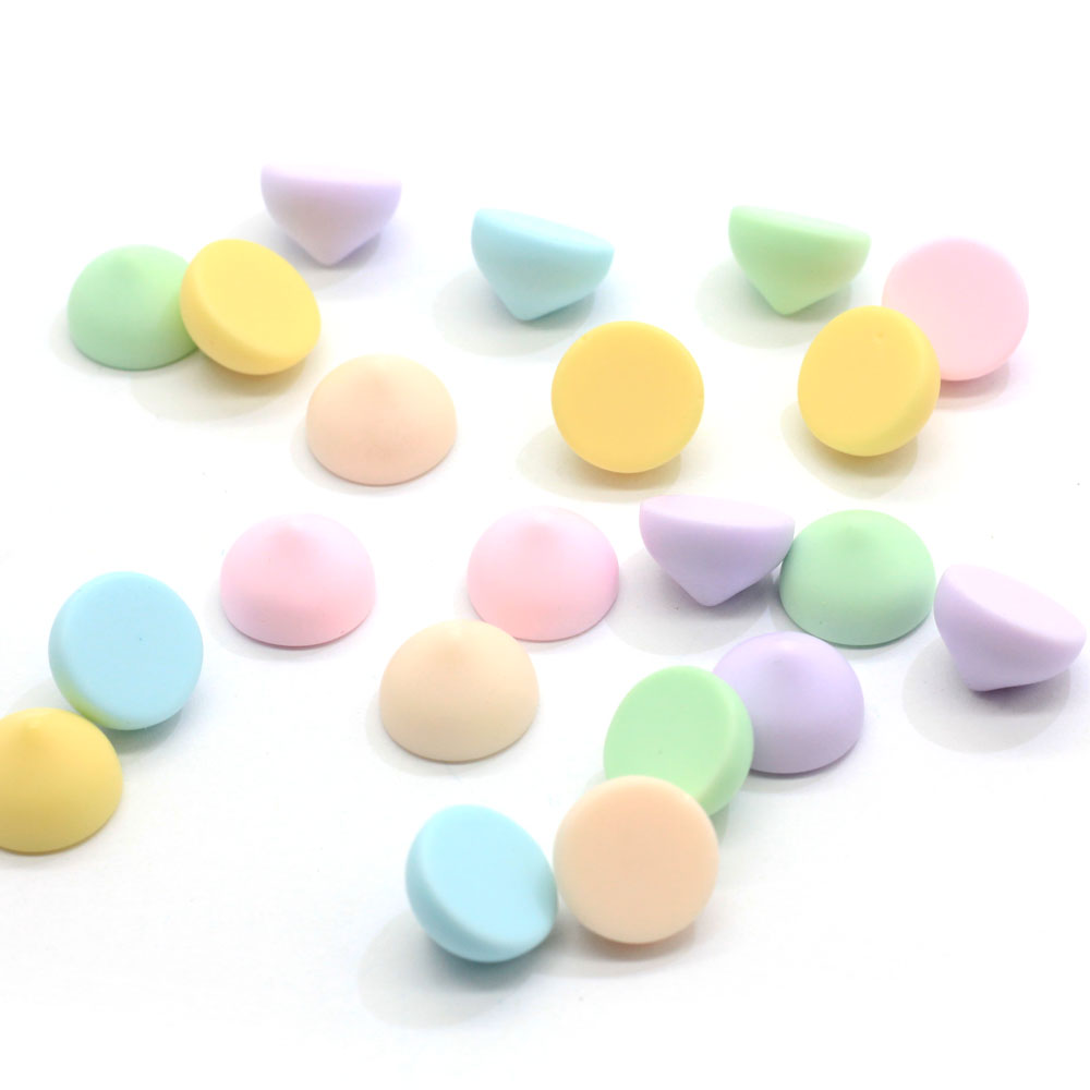 カラフルなチョコレートキャンディーフラットバック樹脂カスケー - Craft Embellishments のレビューと価格