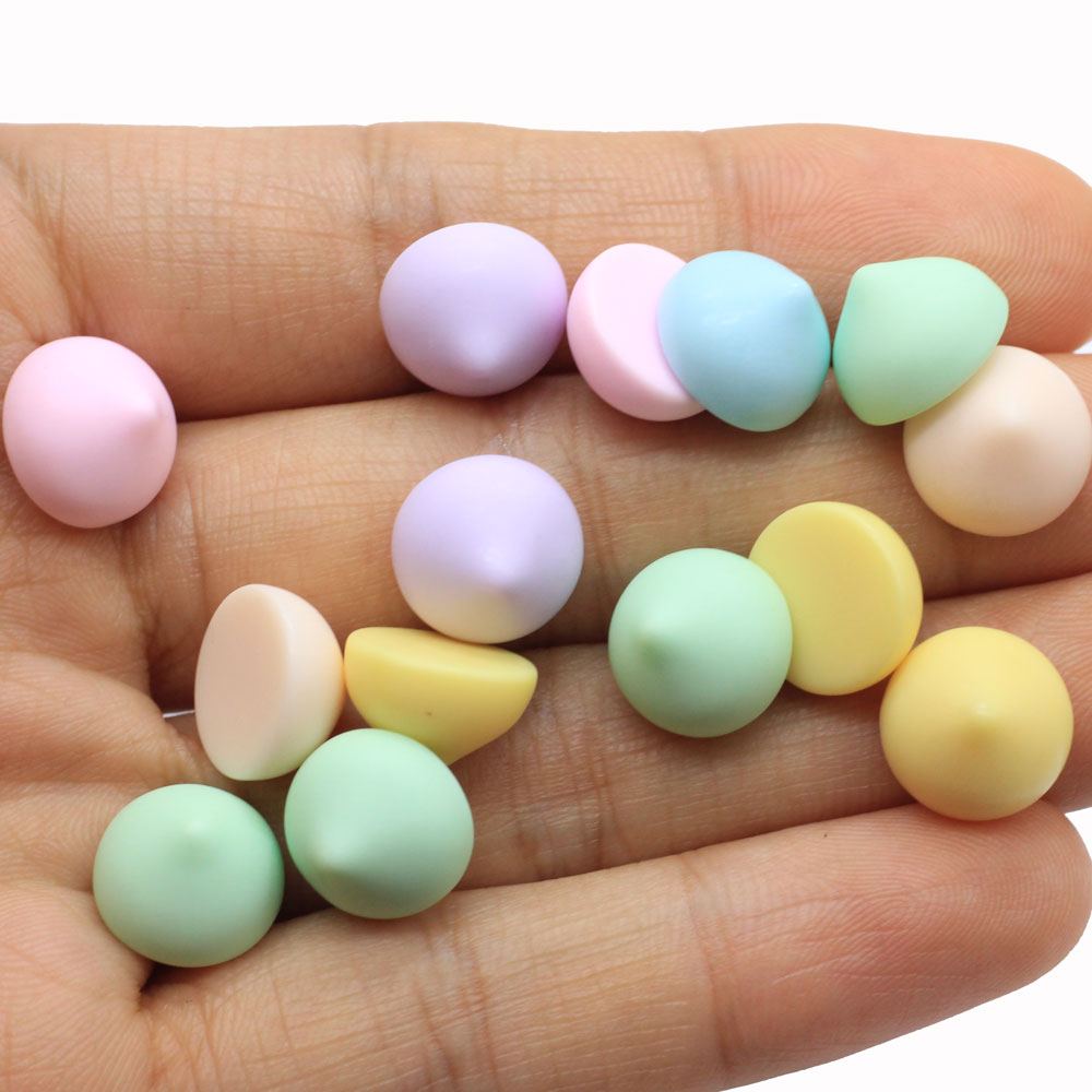 カラフルなチョコレートキャンディーフラットバック樹脂カスケー - Craft Embellishments のレビューと価格