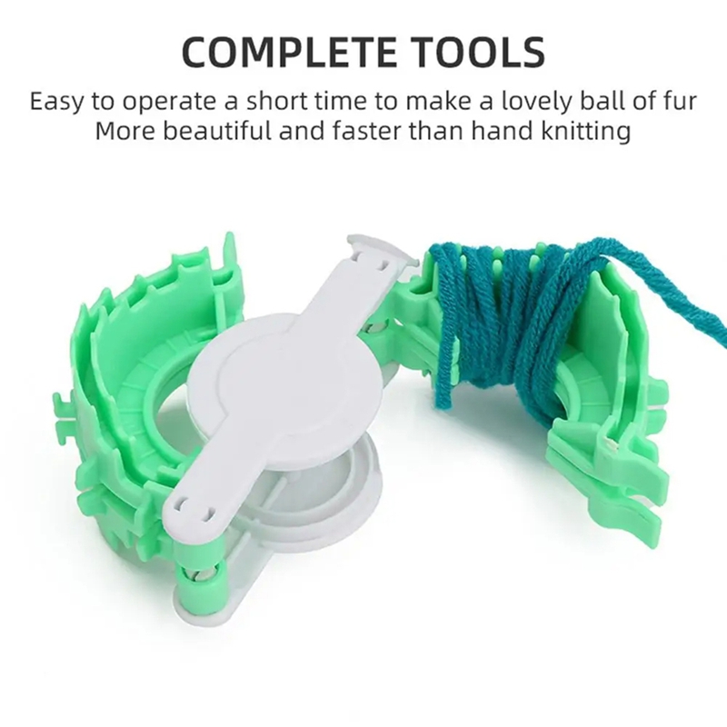ポンポンメーカー フラフボール編みツール ハート型 かぎ針編 - Pom Pom Maker Tool のレビューと価格