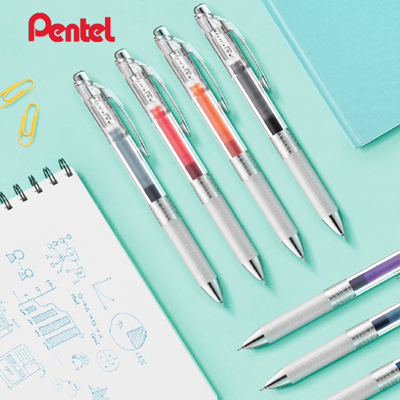 ぺんてる エナージェル インクフリー ゲルペン 格納式 美的 - Pentel Pen Energel のレビューと価格