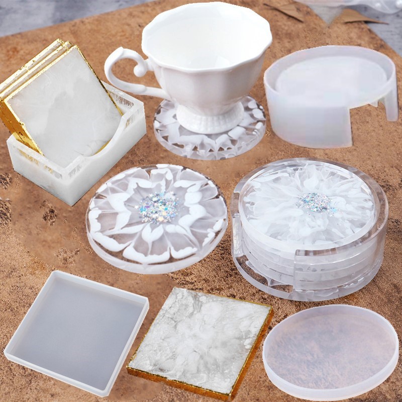 SNASAN コースターカップマットシリコンモールド樹脂収納 - Craft Embellishment Storage のレビューと価格