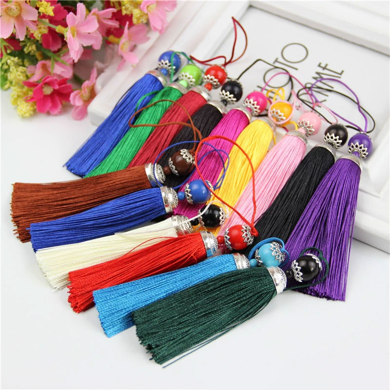 1/3/5 個シルクタッセルフリンジブラシスリングタッセルト - Beaded Trim Fringe のレビューと価格