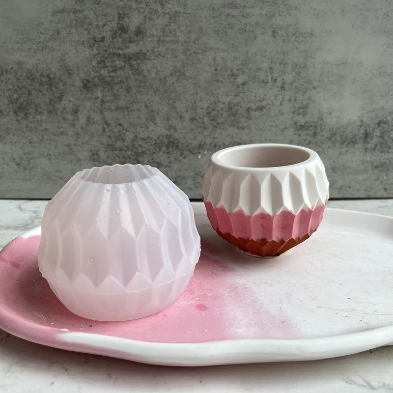 小さな丸い肉プランターシリコーン型ポット手作りジュエリー収納 - Craft Embellishment Storage のレビューと価格