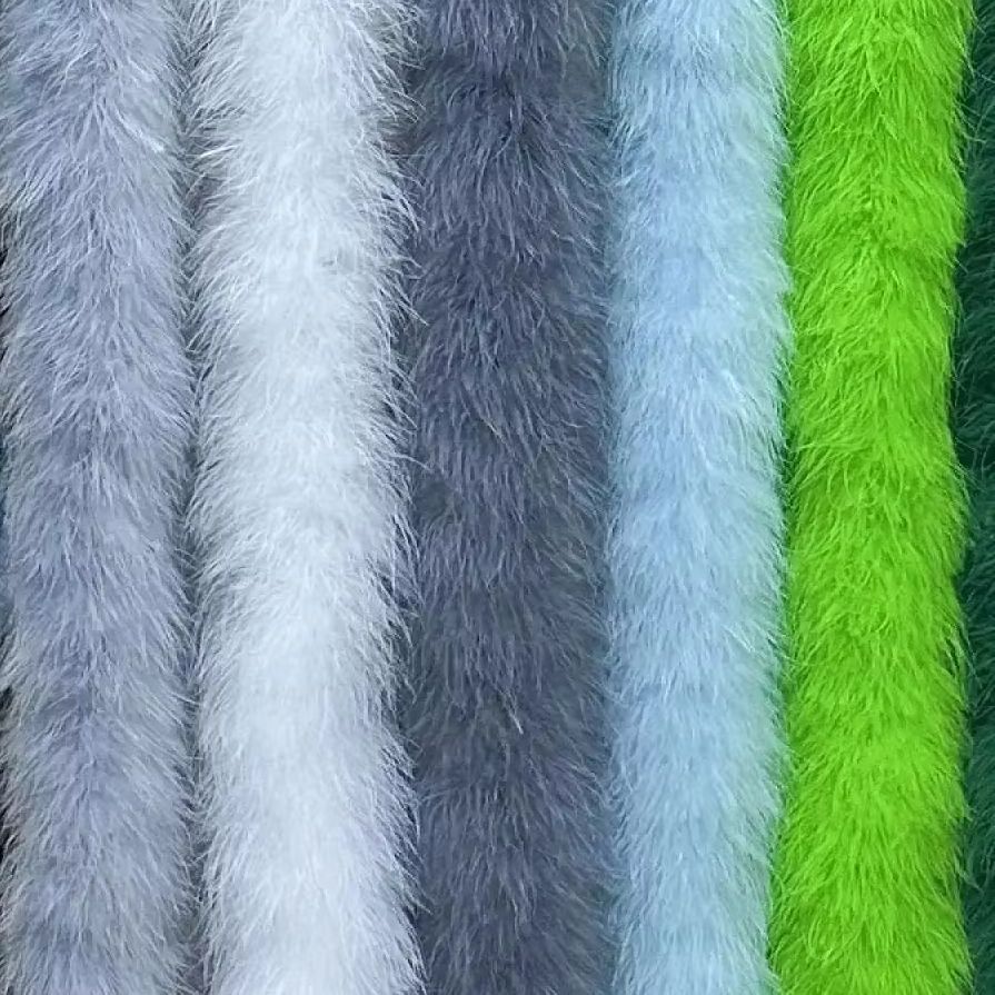 天然マラブーフェザートリム 2 メートル、50 グラムの柔ら - Feather Trim Marabou のレビューと価格